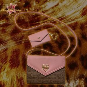 Juicy Couture Chestnut Chino Crossbody with Matching Wallet